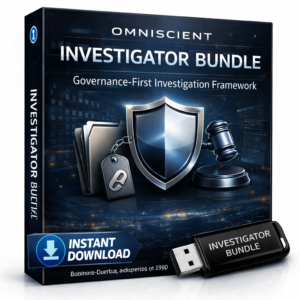 Omniscient Investigator Bundle